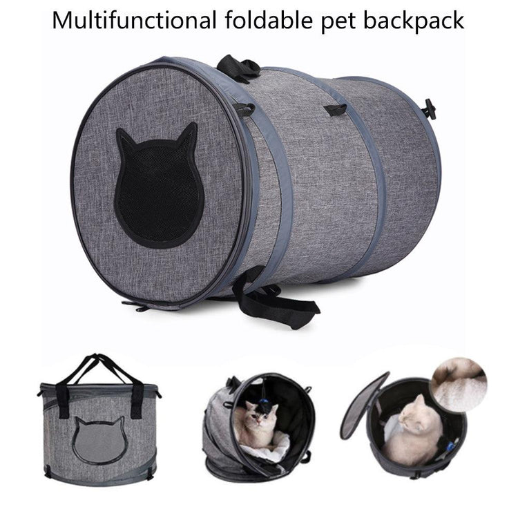 Foldable Pet Adventure Carrier: The Ultimate Travel Companion For Cats