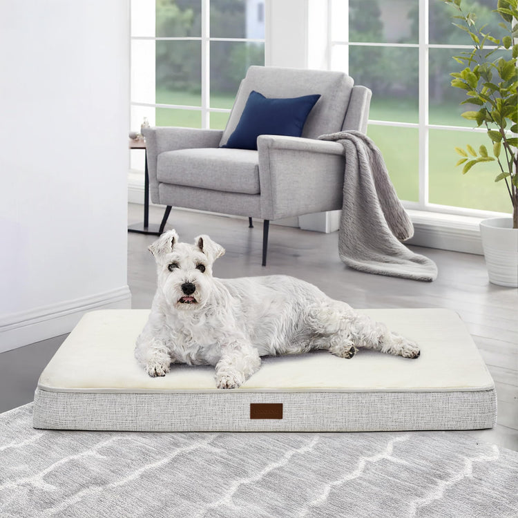 Orthopedic Dog Bed with Washable Cover, Non-Slip