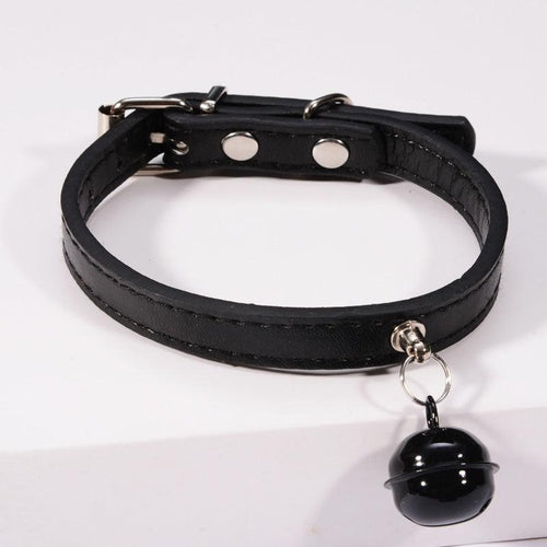 Stylish Pet Bell Collar With Colorful Traction For Cats And Dogs