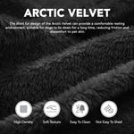 Orthopedic Dog Bed with Washable Cover, Non-Slip