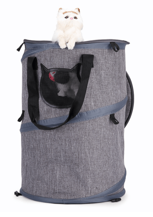 Foldable Pet Adventure Carrier: The Ultimate Travel Companion For Cats