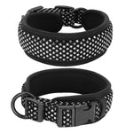 Soft Padded Dog Collar Thick Wide Pet Dog Collars