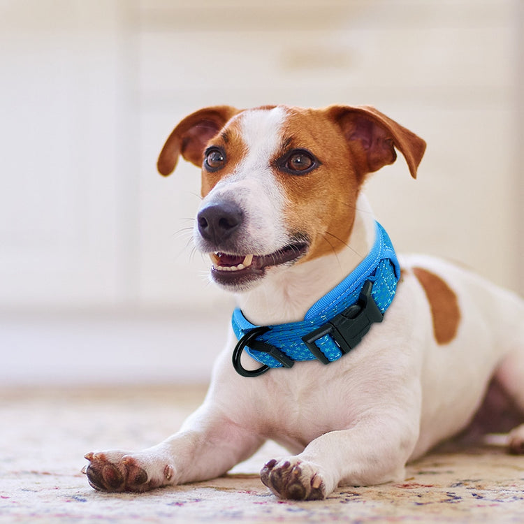 Soft Padded Dog Collar Thick Wide Pet Dog Collars