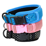 Soft Padded Dog Collar Thick Wide Pet Dog Collars