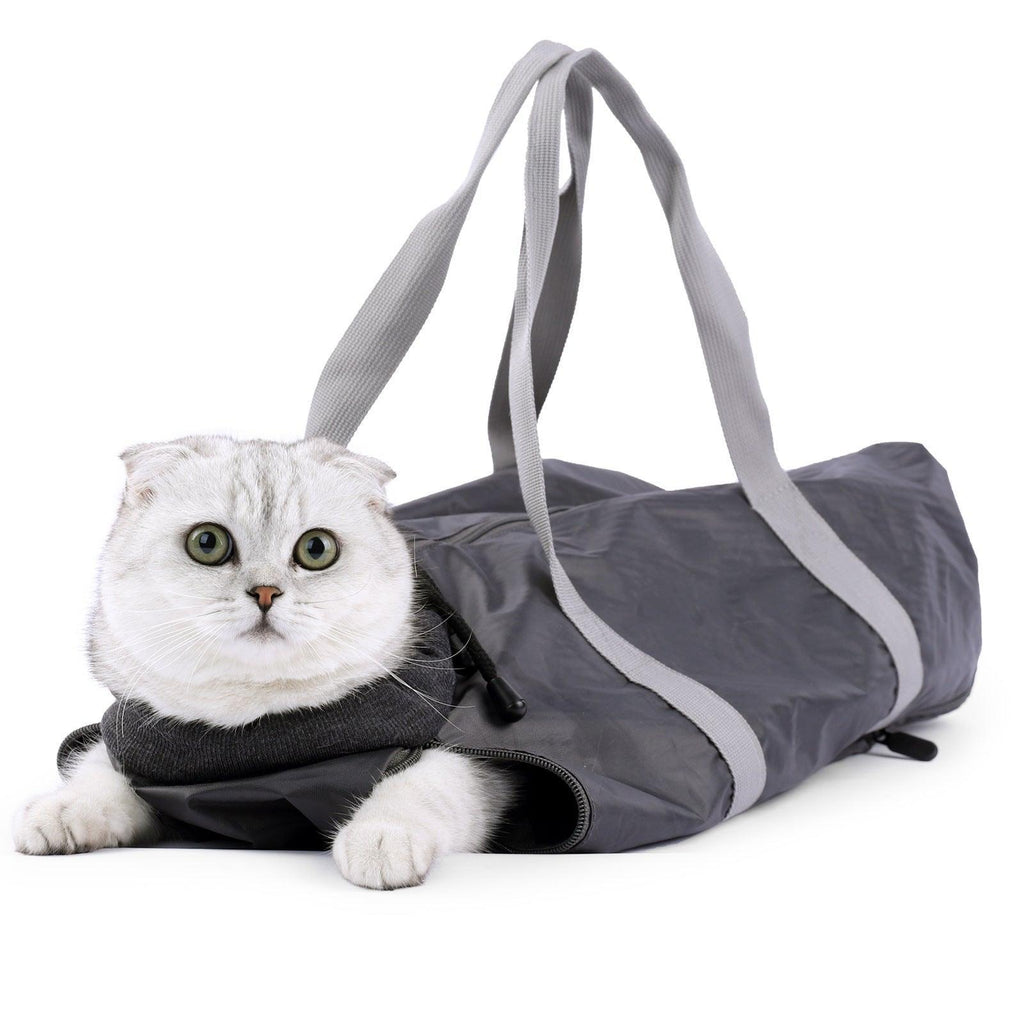 Anti-Scratch And Bite Cat Travel Bag With Double Lining - Stylish And