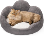 MEWOOFUN Cat Bed And Small Dog Bed, Fluffy Dog Bed Washable Cat Couch
