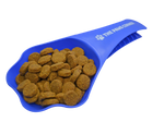 2in1 Paw-shaped Durable and Sturdy Pet Food Scoop/Clip (1 cup)