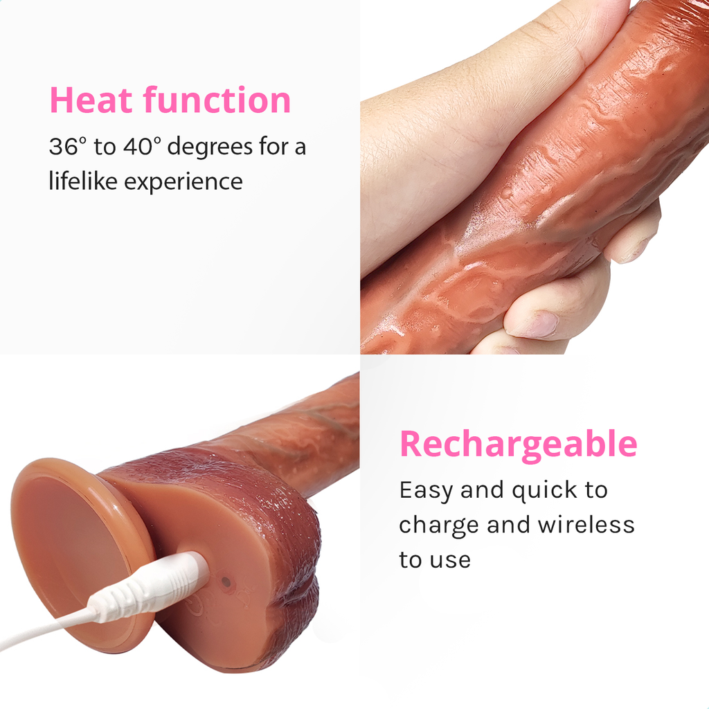Rocco Mini Sex Machine 2 In 1 Dildo Vibrator