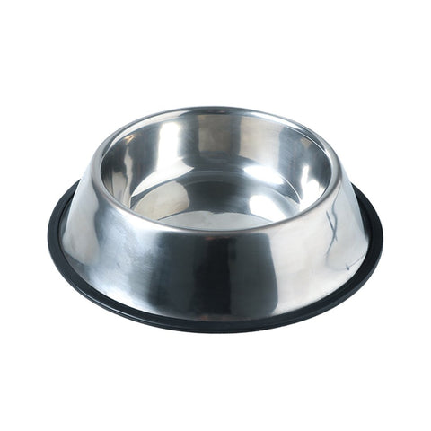 PaWz Pet Bowl Stainless Steel Non Tip Slip Dog Cat Puppy Water Food